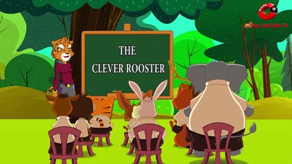 The Very Clever Rooster | English Cartoon | Panchatantra Moral Stories For Kids | Maha Cartoon TV English