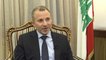 Exclusive: Euronews interview with Lebanon FM Gebran Bassil