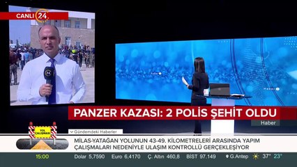 Diyarbakır'da panzer kazası: 2 polisimiz şehit oldu @cakanse