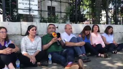 İstanbul'da milletvekilleri kayyıma karşı oturma eyleminde