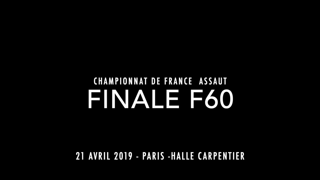 ASSAUT Finale  France 2019 - F60 : BAILLEUL Gabrielle - MICALLEF SAMARY Christelle