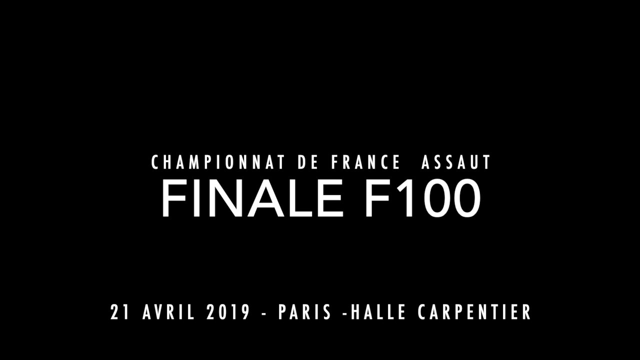 ASSAUT Finale France 2019 - F100 : TOUNKARA Moussou / BOTELA Christelle