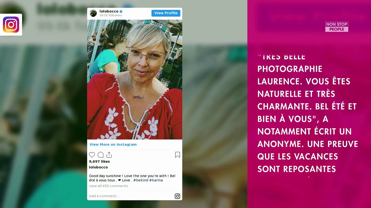 Laurence Boccolini amincie et au naturel, sa photo sans maquillage bluffe la Toile