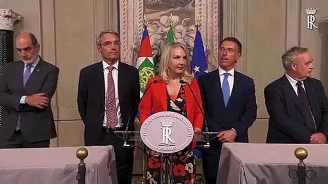 Roma - Consultazioni - Gruppo Parlamentare Per le Autonomie (SVP-PATT, UV) (21.08.19)