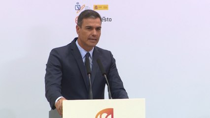 Sánchez expresa "gratitud" a la selección española de baloncesto