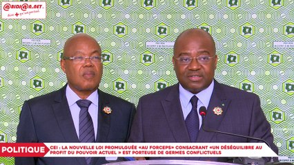 CEI : Les groupes parlementaires de l’opposition invitent le Président à reprendre les négociations avec toutes les parties prenantes