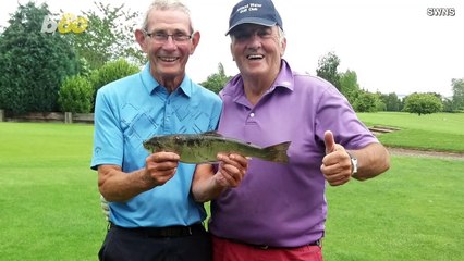 Retirees Skip Fishing to Go Golfing, Trout Falls From the Sky as They Tee Off
