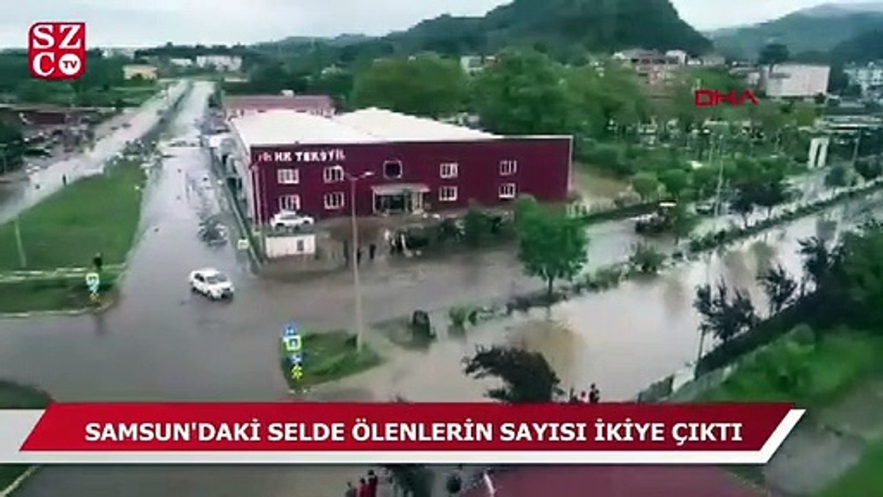 Samsun'da selde ölenlerin sayısı ikiye yükseldi