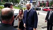 Governador do Rio chega ao ES