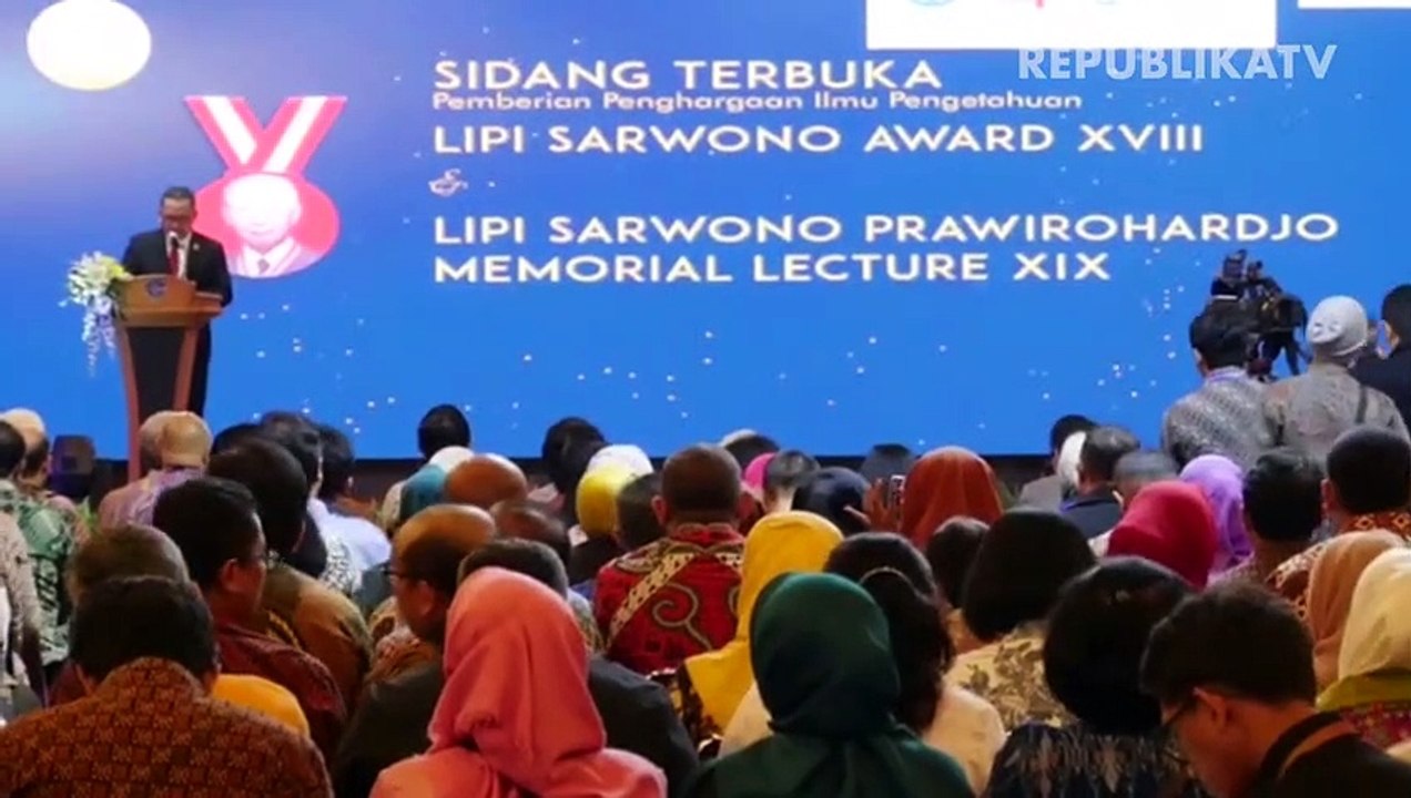 Wujud Apresiasi untuk Peneliti yang Konsisten