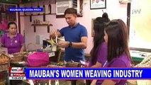 Mauban's women weaving industry