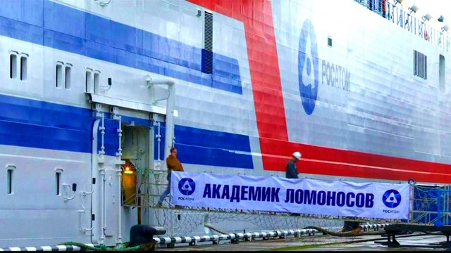 Russia launches floating nuclear power Akademik Lomonosov