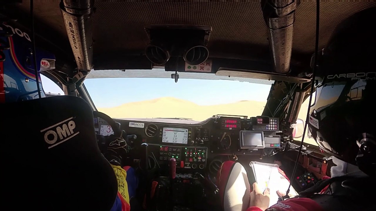Vídeo del test de Fernando Alonso con el Toyota del Dakar