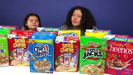 Don’t Choose the Wrong Cereal Slime Challenge