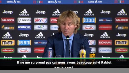 Juventus - Nedved: "Rabiot sera un joueur important"