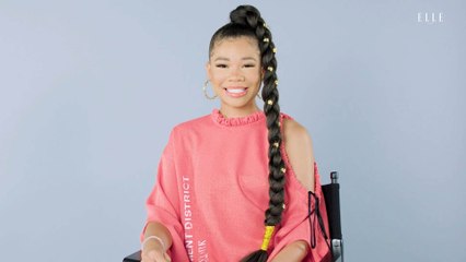 We Quizzed Euphoria Star Storm Reid on Her Famous Co-Stars Lupita Nyong'o, Brad Pitt, & More