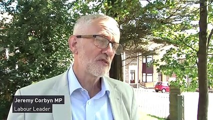 Corbyn visits child care centre in Wales