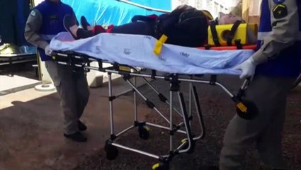 Mulher fica ferida em Cmei localizado no Floresta, em Cascavel
