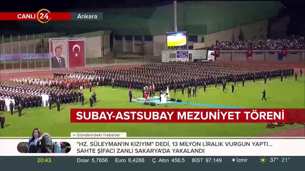 Subay-Astsubay mezuniyet töreni