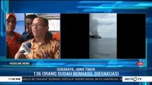 KM Santika Nusantara Terbakar di Perairan Masalembo