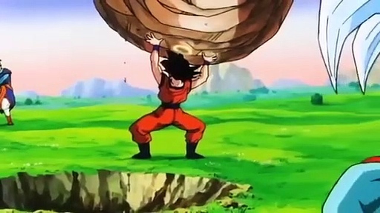 Gohan breaks the z sword