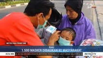 Asap Tebal Karhutla Riau, BPBD Bagikan 1.500 Masker