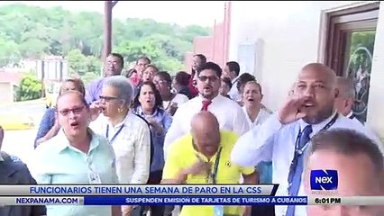 Funcionarios tienen una semana de paro en la CSS  - Nex Noticias