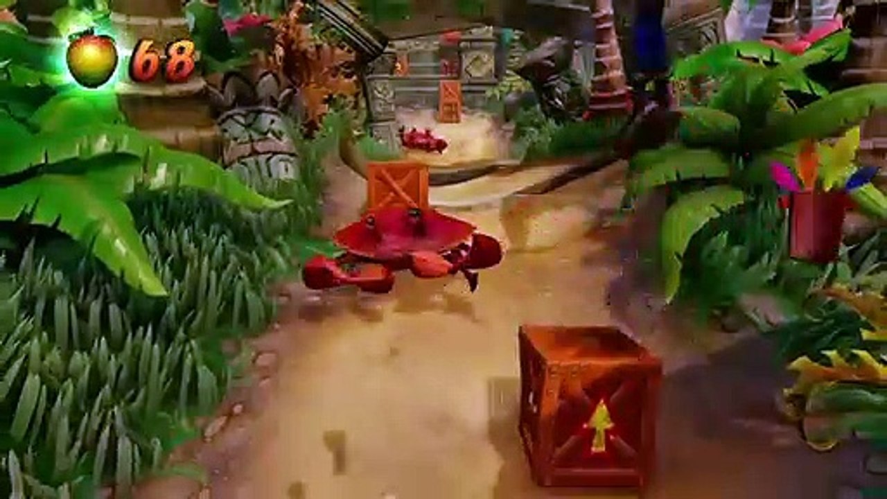 No talking while playing Crash Bandicoot in the desert