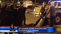 Hombre murió atropellado en Portoviejo, Manabí