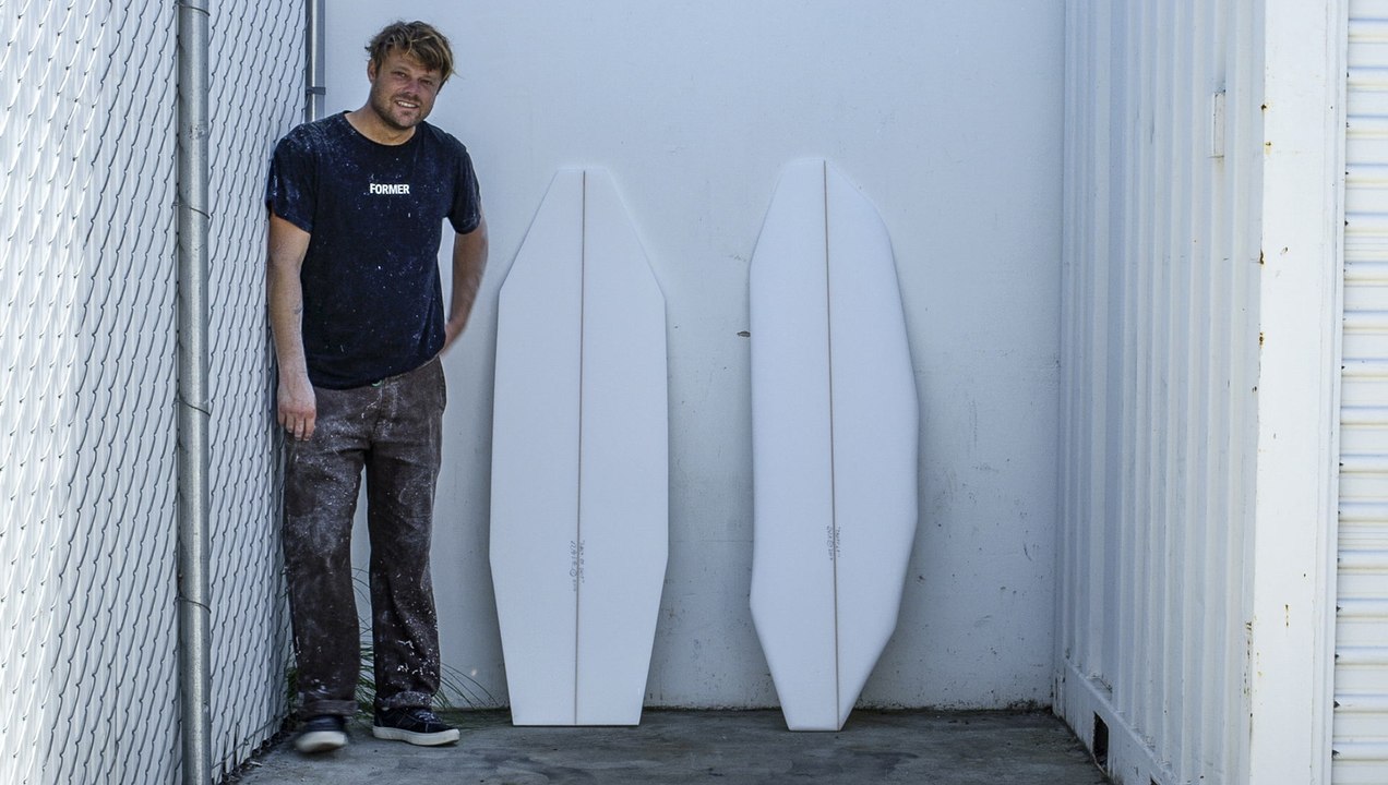 Duct Tape Invitational Full - Huntington Beach - Dane Reynolds, Leila Hurst and More Test Their Bizarre Duct Tape Festival Handshapes