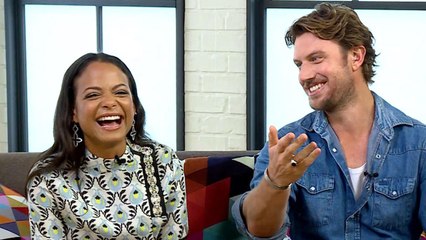 Watch Christina Milian & Adam Demos Hilariously Try to Translate New Jersey & Aussie Slang