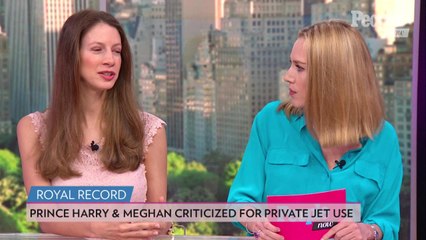 Meghan Markle and Prince Harry Under Fire for Taking Private Jet to France