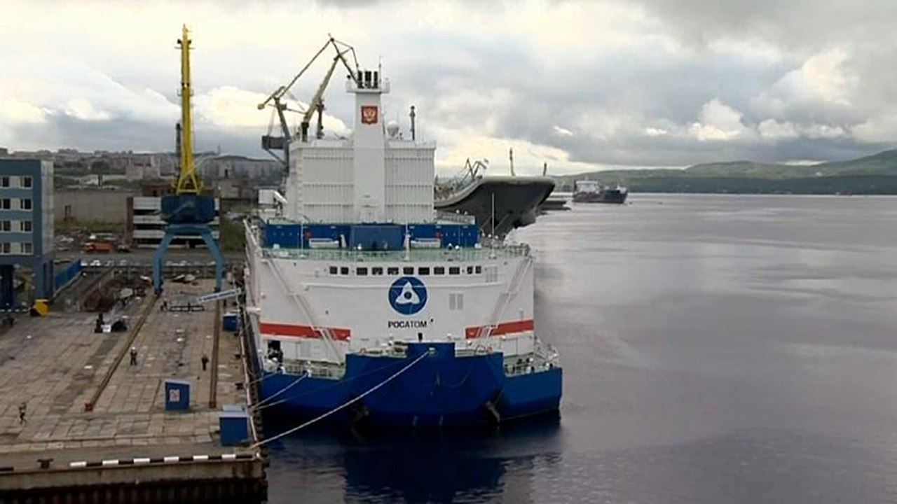 Russland: Schwimmendes Atomkraftwerk