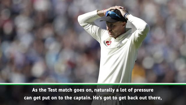 England follow him - Thorpe and Hazlewood on captain Root