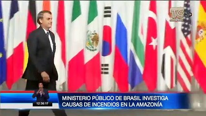 Amazonía en llamas : Brasil bajo presión internacional