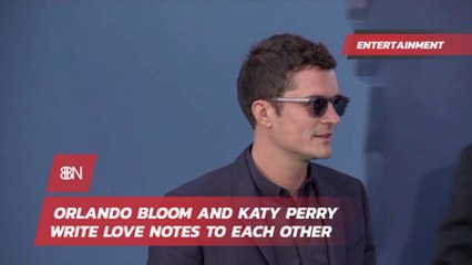 Love Notes Between Orlando Bloom And Katy Perry