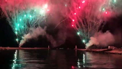 feu d'artifice 23 août 2019 au Grau d'Agde