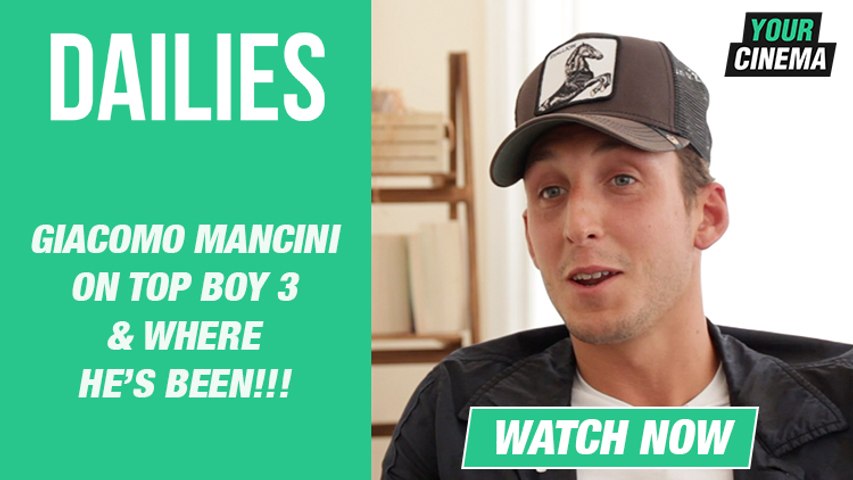 Gem's back! Giacomo Mancini on Top Boy 3, where he's been and much more!