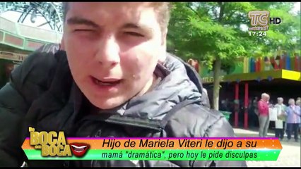 Despedida entre Mariela Viteri y su hijo generó polémica: ¿La trató mal?