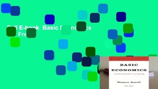 Full E-book  Basic Economics  For Free