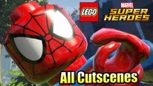 LEGO Marvel Super Heroes  All Cutscenes (PS4 Remastered)