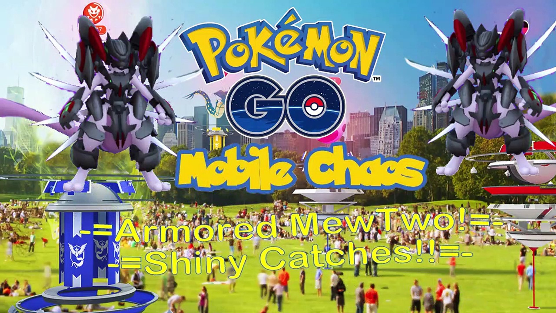 Pokemon GO - Armored Mewtwo and Clone Pokemon trailer