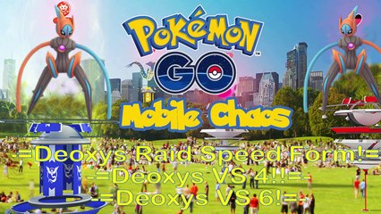 EX Deoxys Raid ☼ Speed Form ☼ 4 VS Deoxys! ☼ 6 VS Deoxys