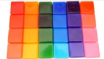 How to Make Colors Cube Jelly Pudding DIY Rainbow Block Gummy