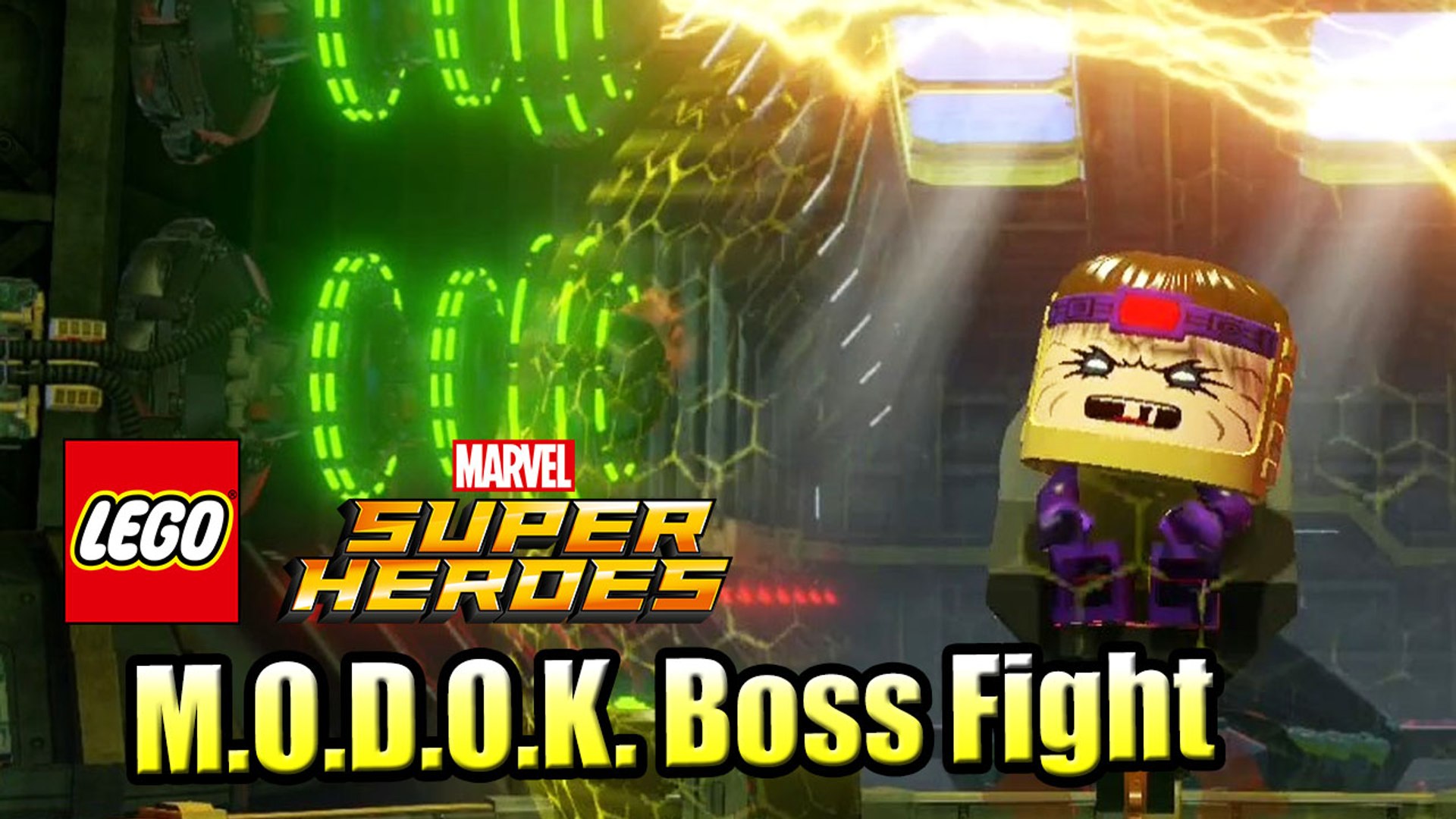 M O D O K Boss Fight Lego Marvel Super Heroes 1 Video Dailymotion - roblox 4 super hero obby chast 1 video dailymotion