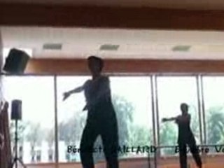 Bénédicte GAILLARD pendant le stage de danse de Voiron