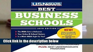 [Read] Best Business Schools 2019 Complete