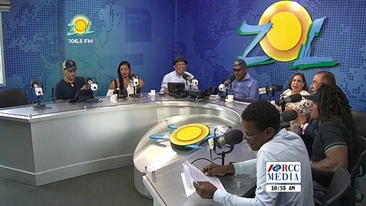 Martín Haina con su rutina "Fuego" en el Sol de la Mañana