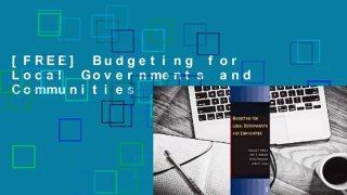 [FREE] Budgeting for Local Governments and Communities