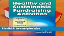[NEW RELEASES]  Healthy and Sustainable Fundraising Activities
